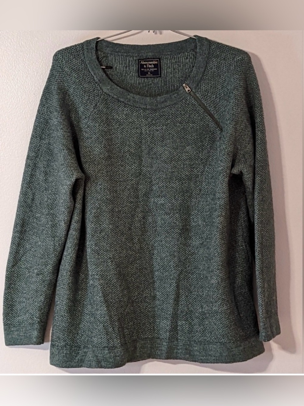 Abercrombie XL Green Sweater